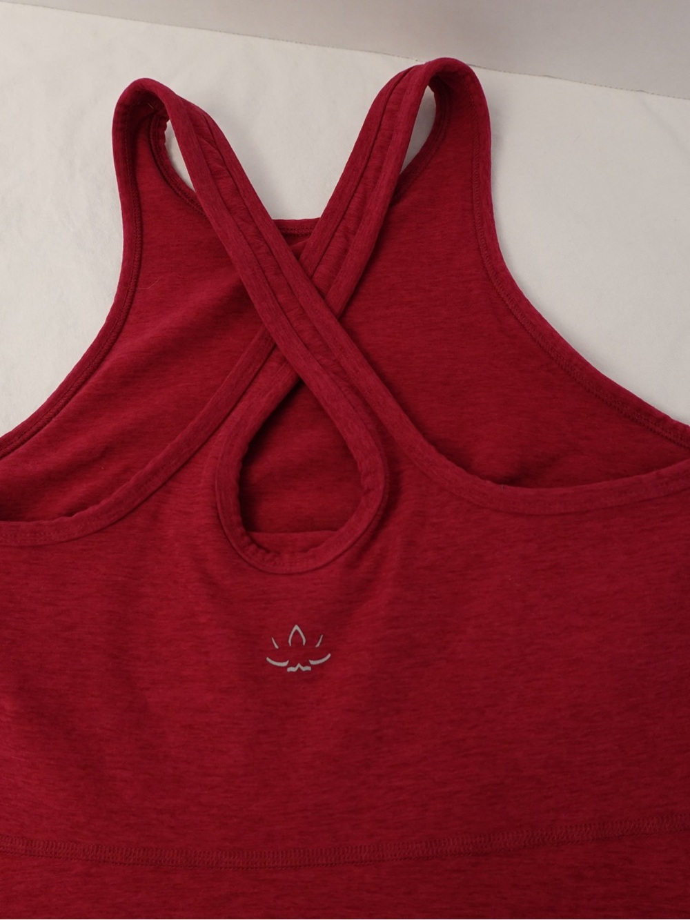 Beyond Yoga Sangria Heather Crossback Mini Dress